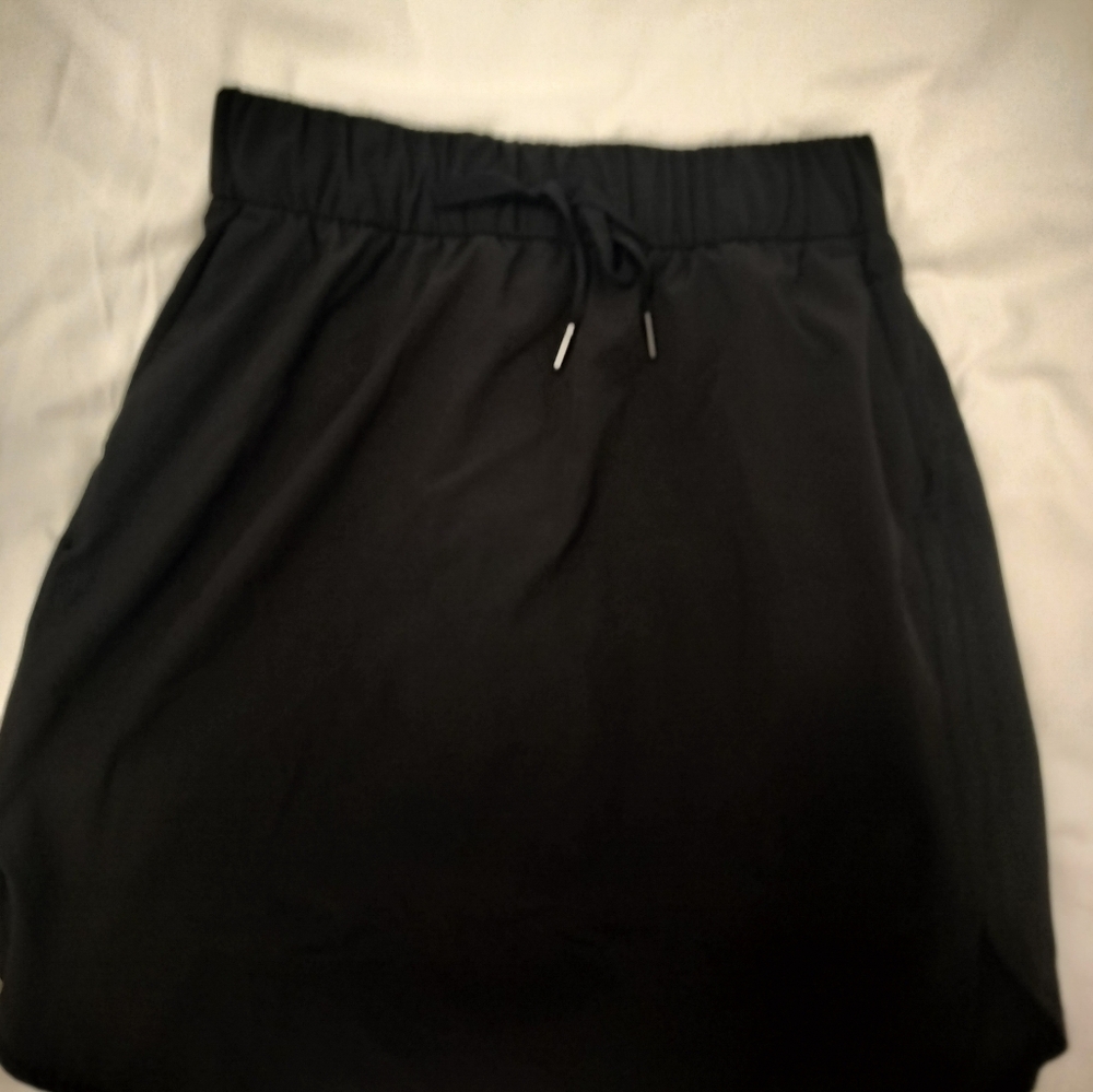 Athletic Works Black Skirt with Drawstring, Size "XS"